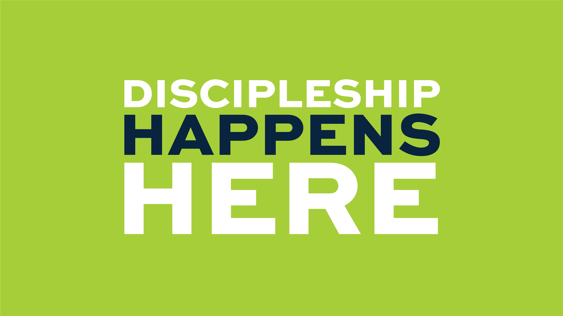 2025 Discipleship Leader Kickoff